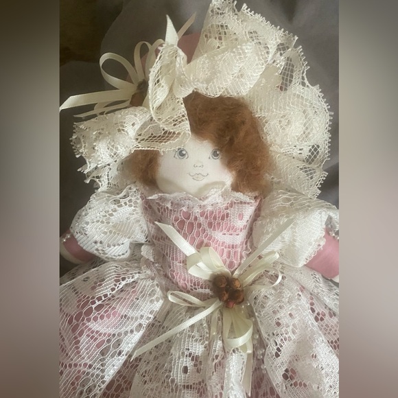 1993 Ozark Mtn Crafts Handmade Fabric Doll - Picture 13 of 15